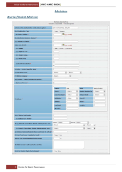 HWO - Hostel Monitoring System