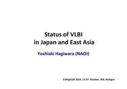 Status of VLBI in Japan and East Asia