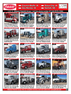 Truck Sales Specials