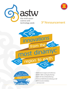 astw_3rd_announcement_pdfPDF | 19.08Mb - SEA-EU-NET