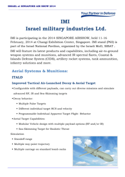 IMI Israel military industries Ltd.