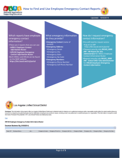 How to Find and Use Employee Emergency Contact Reports