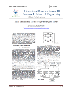 Full Length - International Research Journal of Sustainable Science