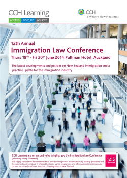 Immigration Law Conference