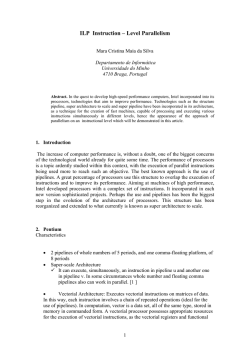ILP Instruction &ndash; Level Parallelism