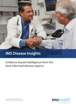 IMS Disease Insights - Market