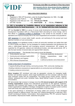 IDF Org.Profile
