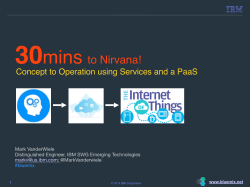 Bluemix IOT 30 min to Nirvana Rio_v3.key
