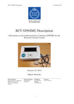 RCV GPS/IMU Description