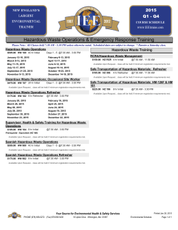 Current Course Schedule - pdf