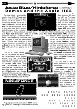 an article about the Apple IIGS demo scene