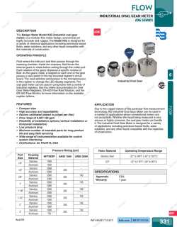 IOG Series Catalog Page