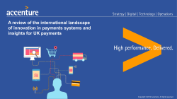 Payment Systems Regulator: Innovation