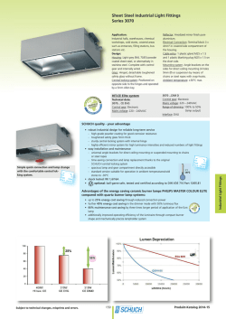 Sheet Steel Industrial Light Fittings Series 3070