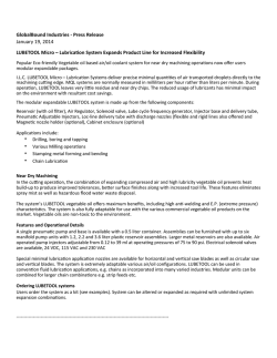 ILC Expands MQL product line.pages