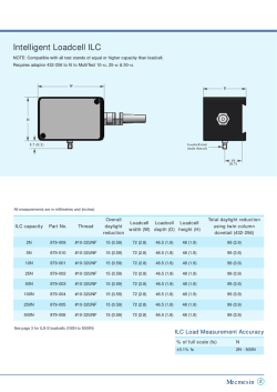 Intelligent Loadcell ILC