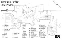 Camp Map - Ingersoll Scout Reservation