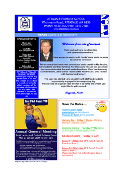 Issue 3 - Attadale Primary School