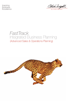 FastTrack Integrated Business Planning