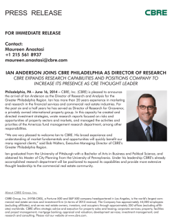 ian anderson joins cbre philadelphia as director of research