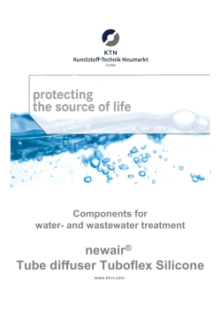 newair® Tube diffuser Tuboflex Silicone - KTN Kunststoff
