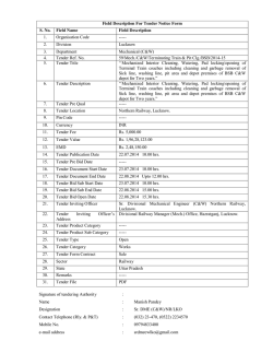Download NIT - Northern Railway