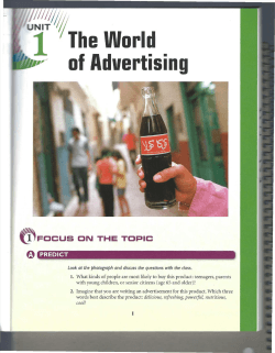 of Advertising