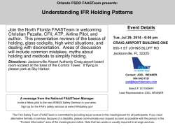 Understanding IFR Holding Patterns