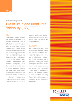 Fire of Life™ and Heart Rate Variability (HRV)