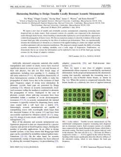 Harnessing Buckling to Design Tunable Locally Resonant Acoustic