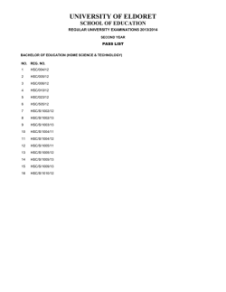 download - University of Eldoret