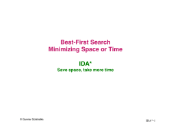 IDA* algorithm