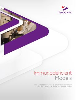 Immunodeficient Models