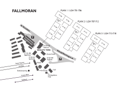 Lägenhetskarta Skalets torg Fallmoran lägenheterna 701-718