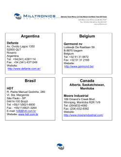 Argentina Belgium Brasil Canada