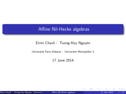 Affine Nil-Hecke algebras