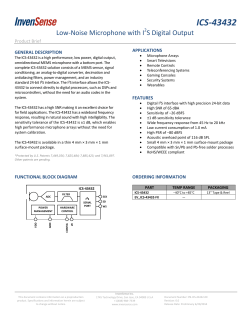 ICS-43432 - InvenSense