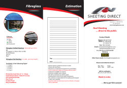 brochure final - Sheeting Direct