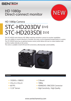 NEW STC-HD203DV【DVI】 STC-HD203SDI【SDI】