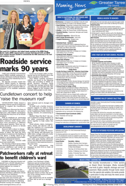 ide service 90 years - Greater Taree City Council
