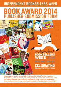 IBW Book Award Publisher Submission Form FINAL 23rd Dec