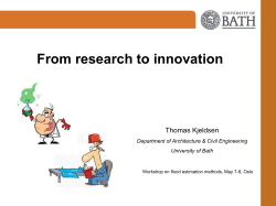 From research to innovation