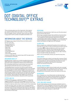 DOT (DIGITAL OFFICE TECHNOLOGY)&trade; EXTRAS