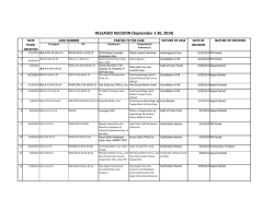 RELEASED DECISION (September 1