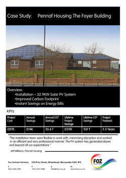 The Foyer Building - Foz Contract Services