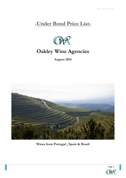 here - Oakley Wine Agencies