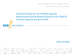 ICR - ISO New England