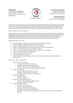 Network Administrator - K-Net