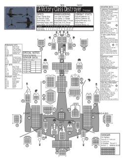 IA Victory Class Destroyer (Prototype)