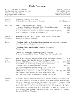 Download PDF - Paulo Natenzon - Washington University in St. Louis